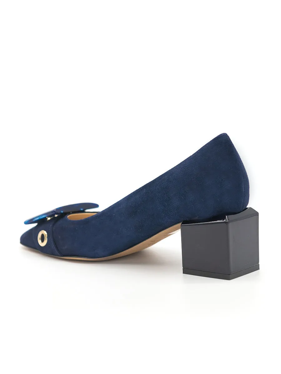 Nuri Block Heeled Pump padding - type