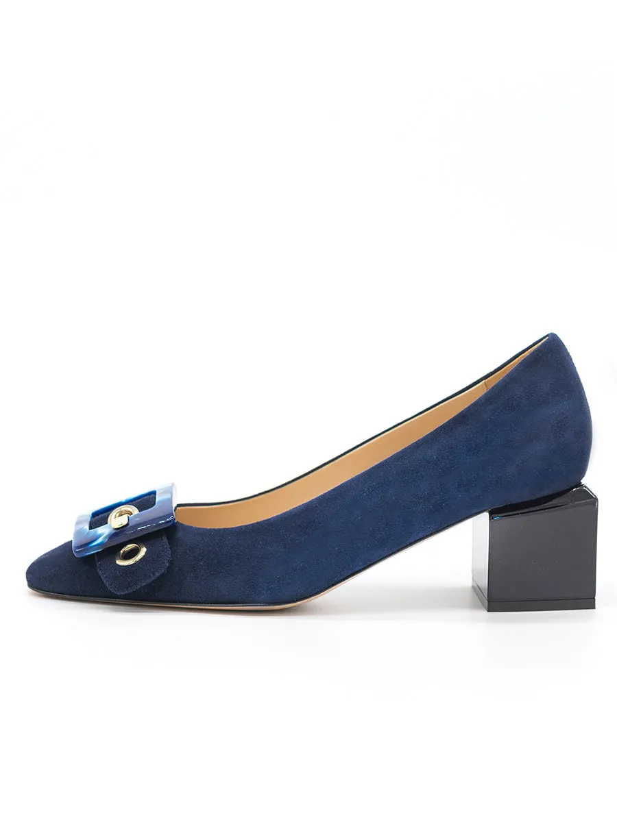 Distinctive chic Unique ease Nuri Block Heeled Pump