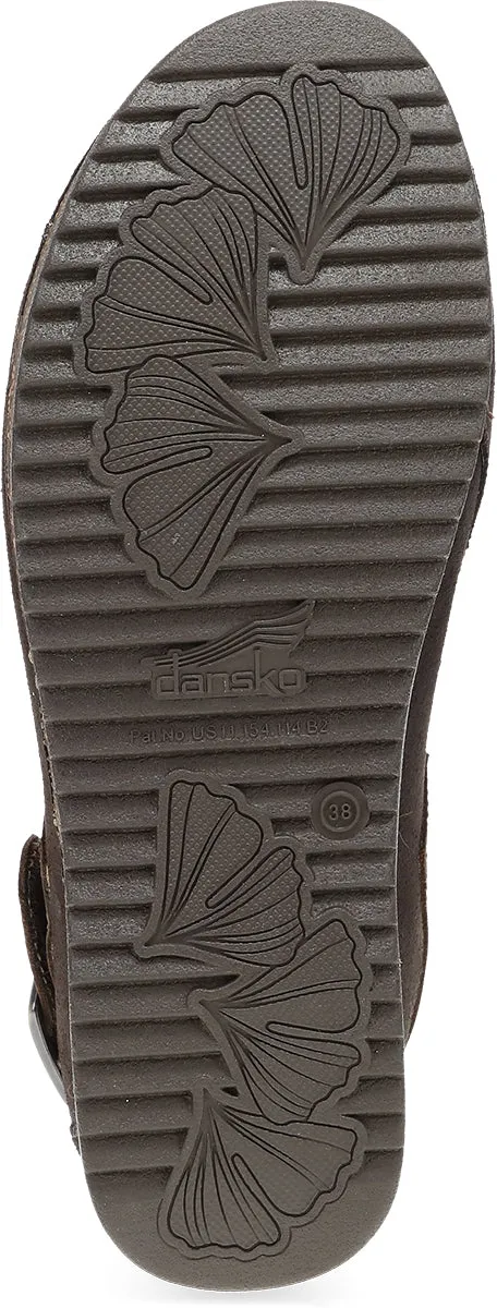 Collette Russet Burnished Nubuck Trendy Footwear ZipUp