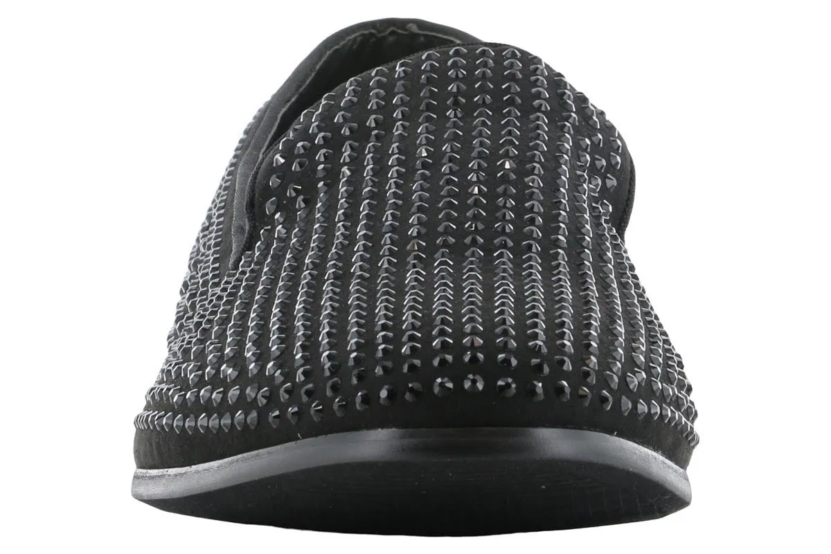 Eye Shade Stage Ready Steve Madden Caviarr Black Stud Loafer