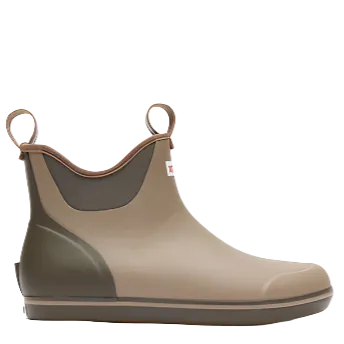 Comfortable interior Men's 6" Ankle Deck Boot