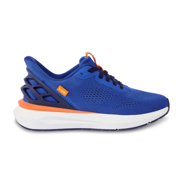 Men's Athens 2 - Lapis Blue high - top design running in snowy weather