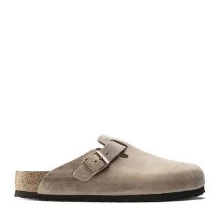 Style Basic Neutral Color Men's Boston Soft Footbed