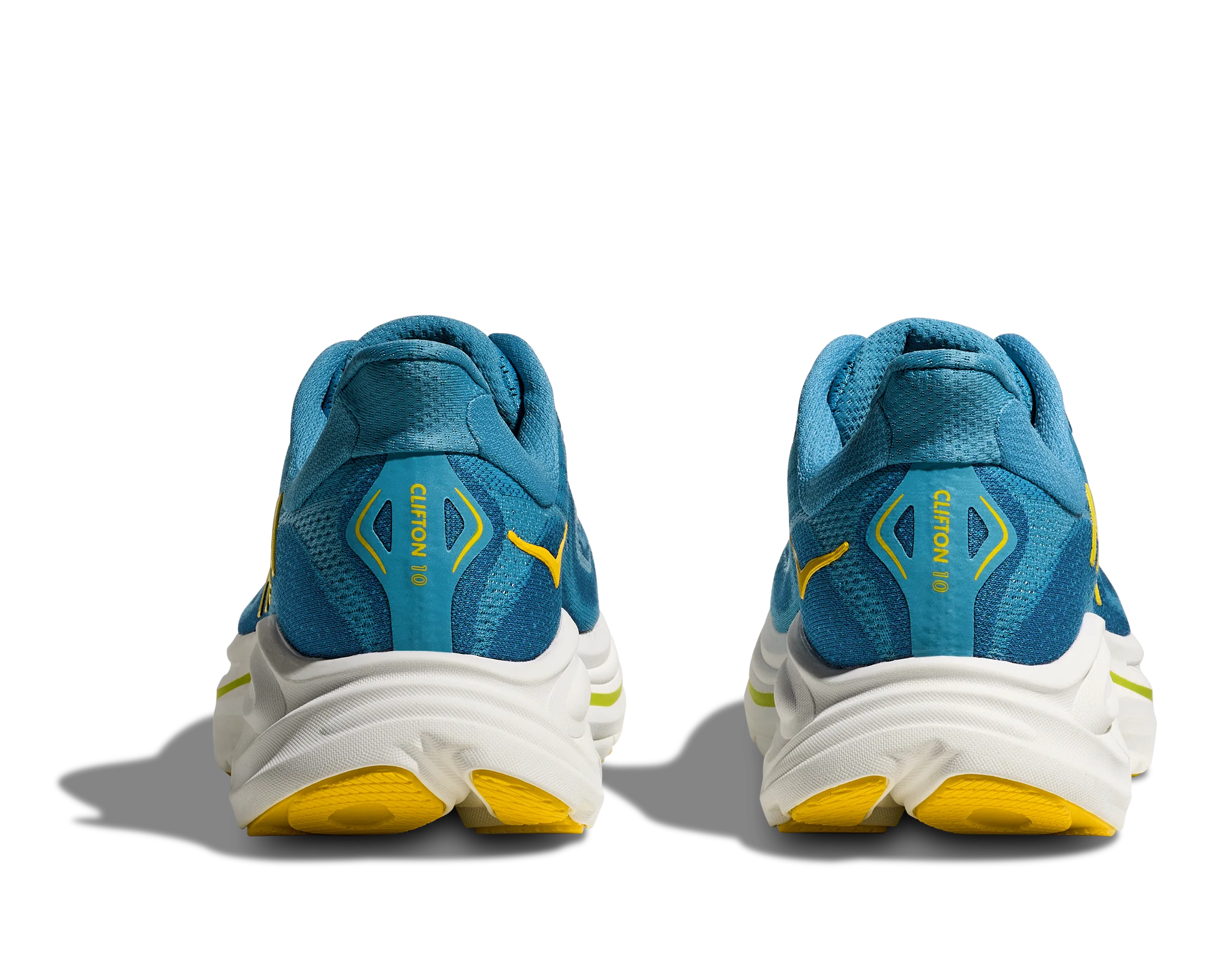 Men's Clifton 10 - Alpine Blue / Foggy Night hydro - resistant running shoes
