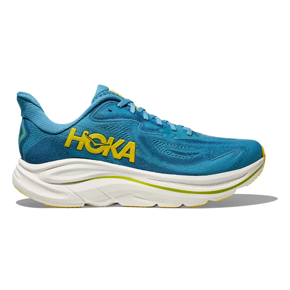 velcro shoes Motivation - boosting Men's Clifton 10 - Alpine Blue / Foggy Night