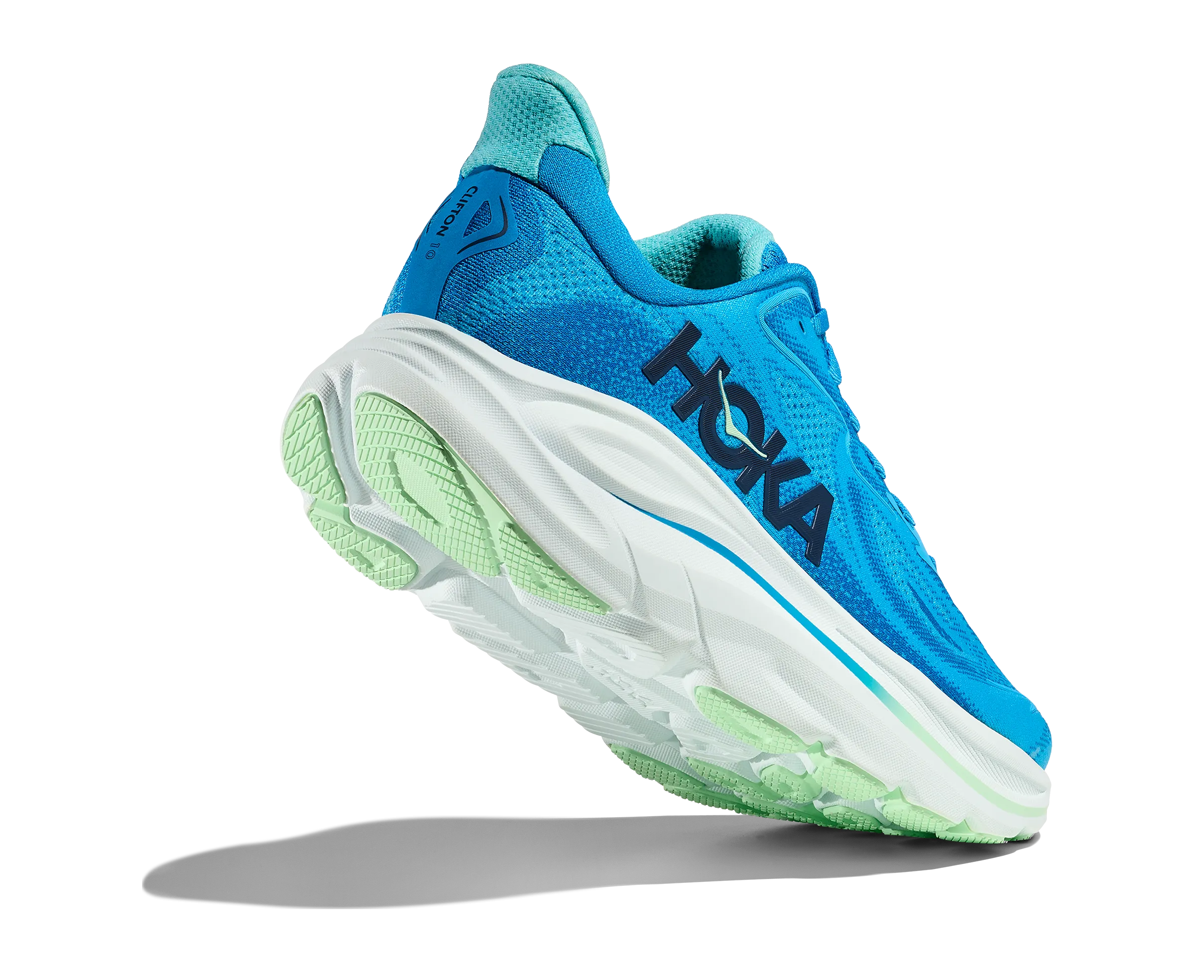 late evening running Men's Clifton 10 - Hoka Blue / Skyward Blue