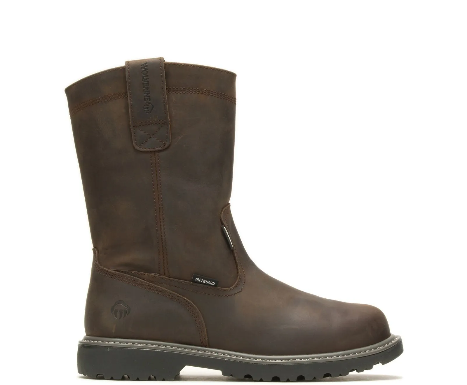 Snow Explorer Men's Floorhand Met-Guard Steel-Toe Wellington Work Boot