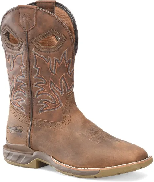 Urban Fashion Fashion Forward MEN'S PHANTOM RIDER 11" WIDE SQUARE TOE ROPER