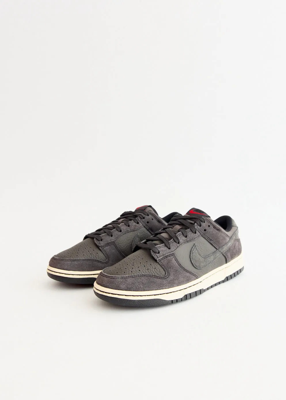 junior - style Dunk Low Retro 'Medium Ash Black' Sneakers