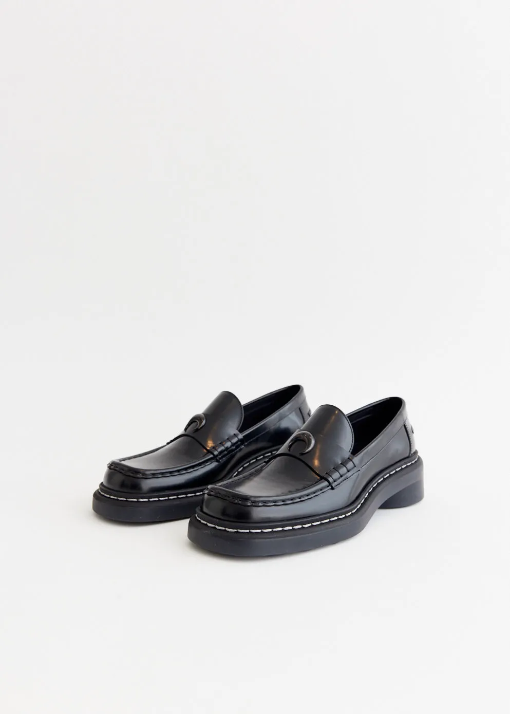 padded insole Everyday Outfit Metal Free Leather Ms Loafers