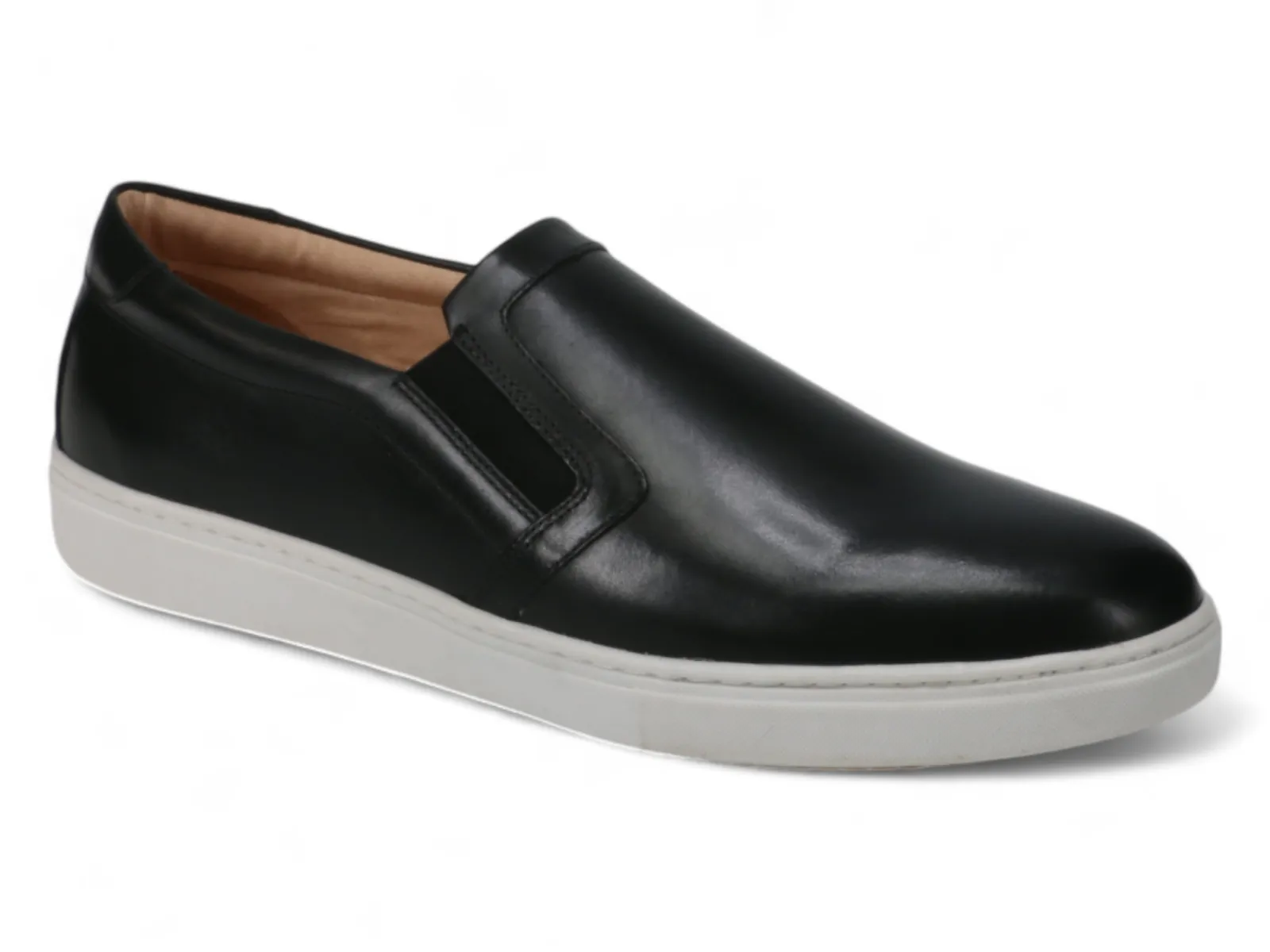 Michael Ellis Bailey Slip-On Sneaker Black Flex Groove Technology