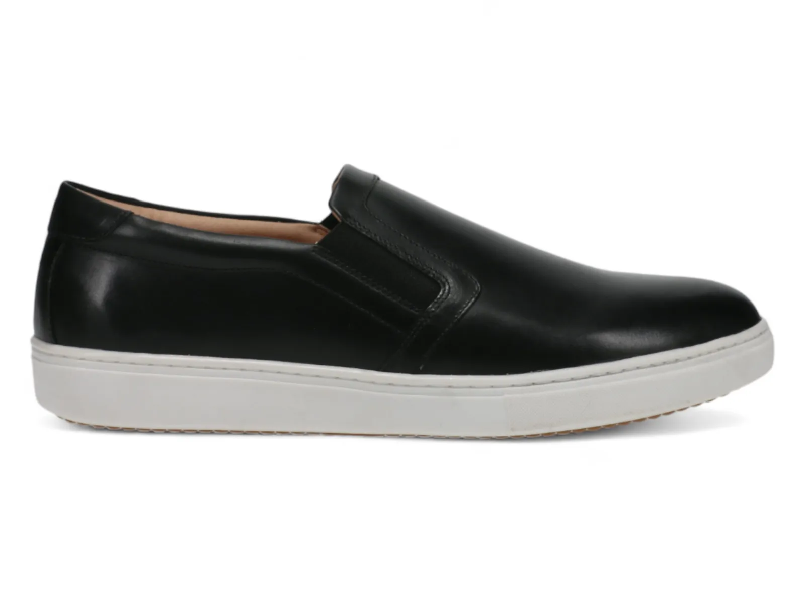Balanced Form Crisp Finish Michael Ellis Bailey Slip-On Sneaker Black