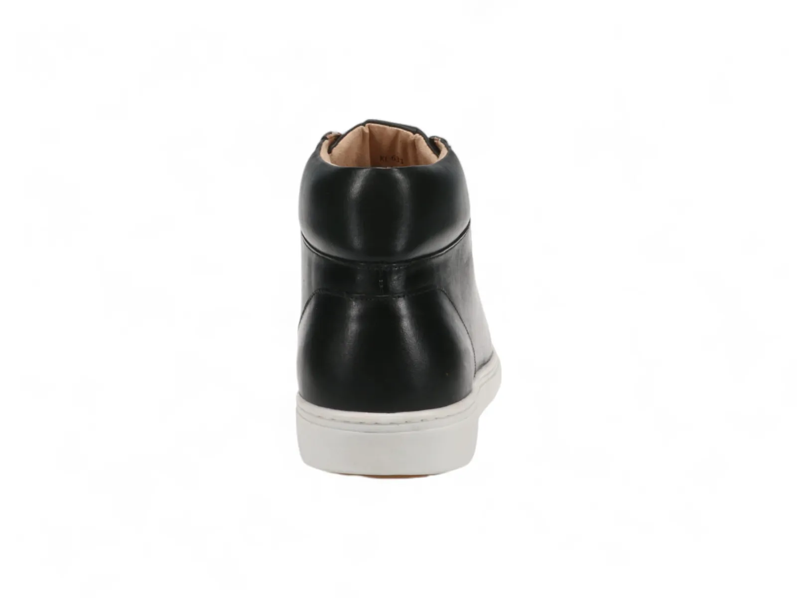 Michael Ellis Bennett High-Top Sneaker Black Smooth Grip