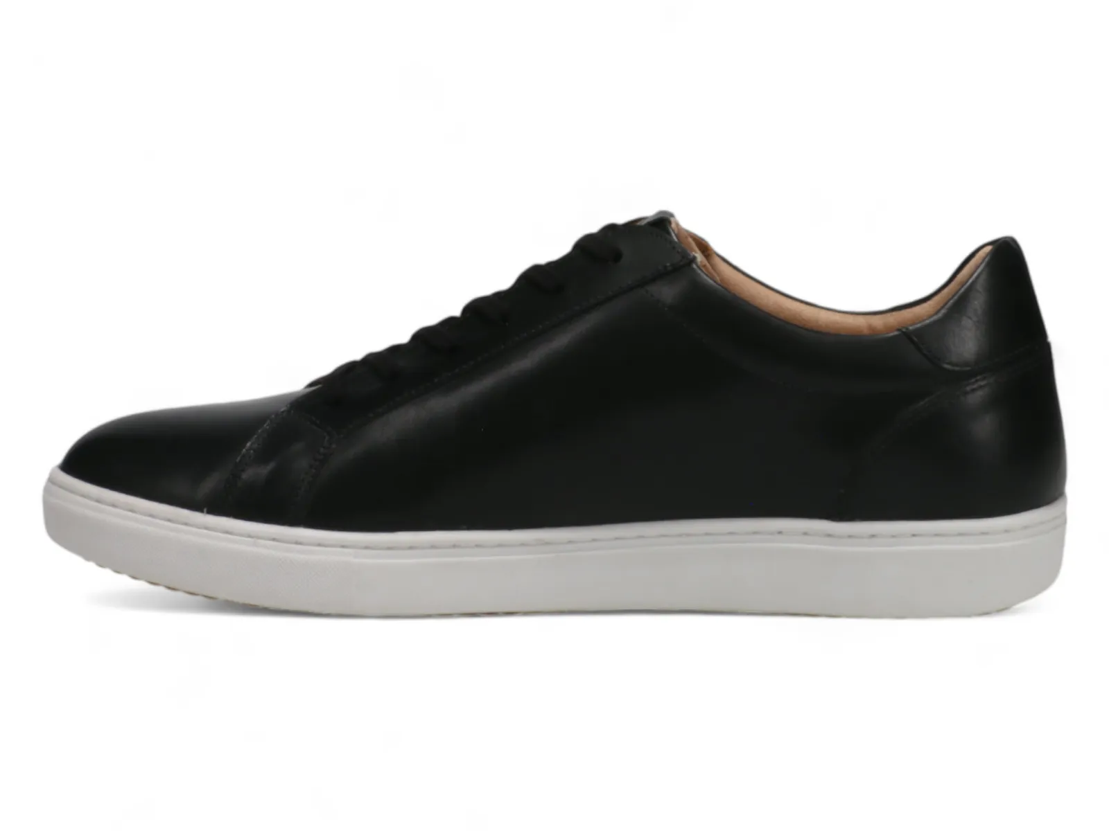 Michael Ellis Brenden Lace-Up Sneaker Black Track Step Pace Friendly