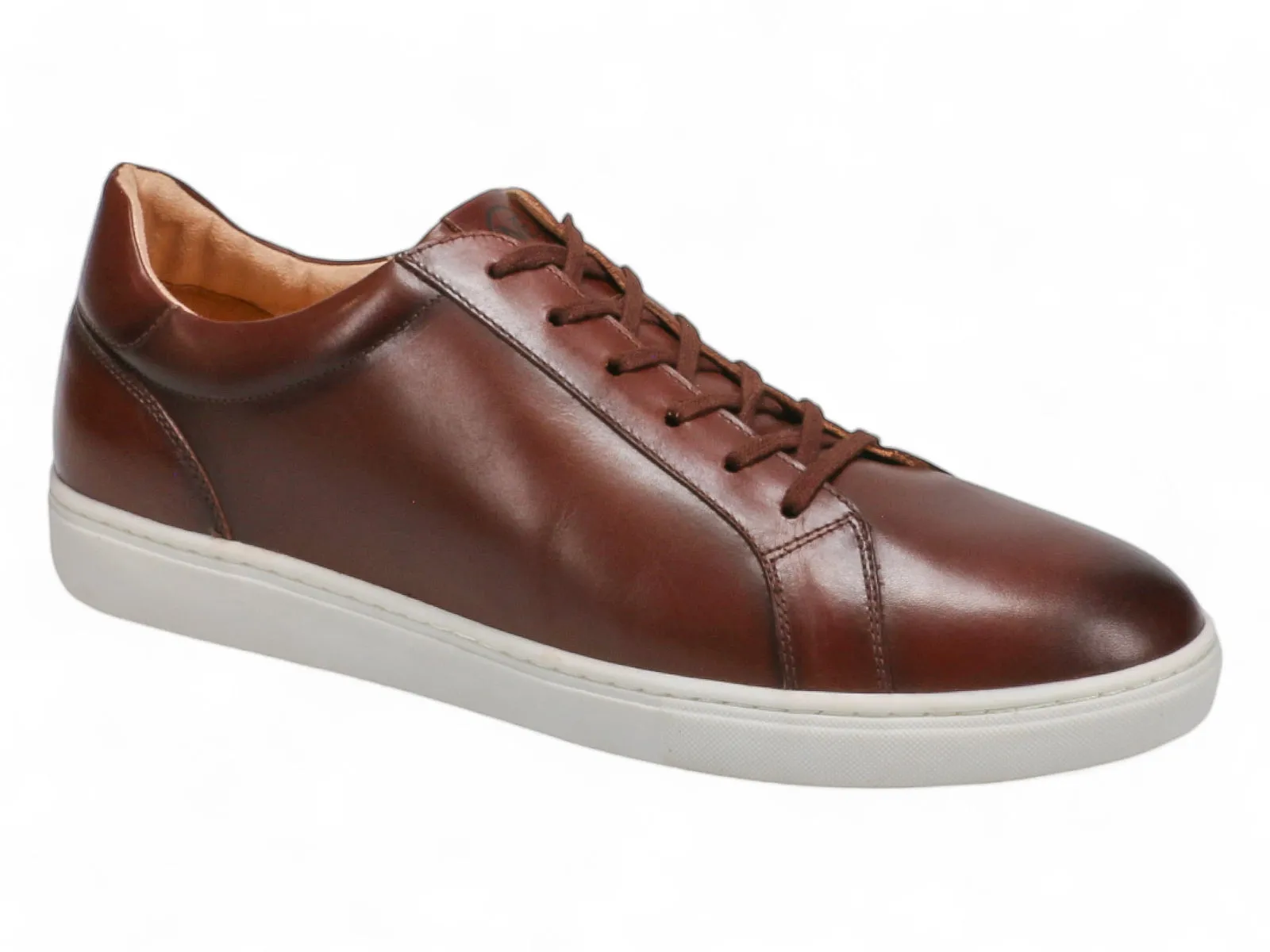 Michael Ellis Brenden Lace-Up Sneaker Tobacco Compression Midsoles