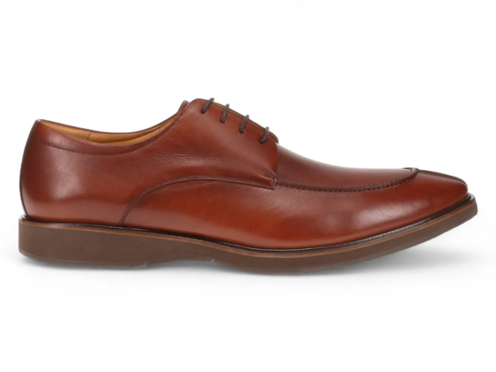 Subtle Edge Walk Shade Michael Ellis Elliott Apron Dress Shoe Whiskey Brown