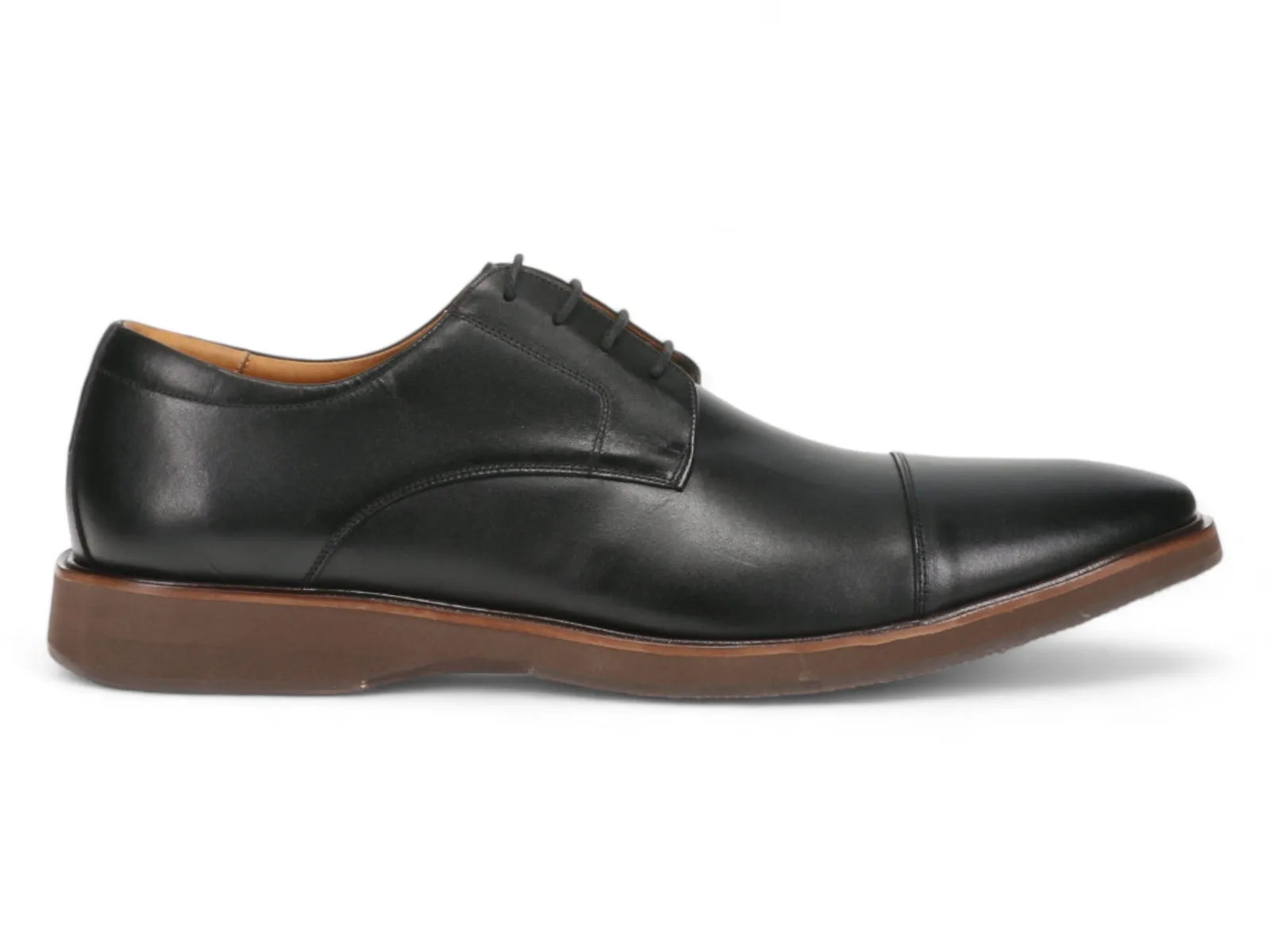 Michael Ellis Elliott Cap-Toe Dress Shoe Black Urban Trek