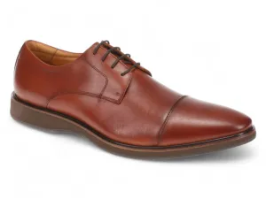 Michael Ellis Elliott Cap-Toe Dress Shoe Whiskey Brown Quick Pace