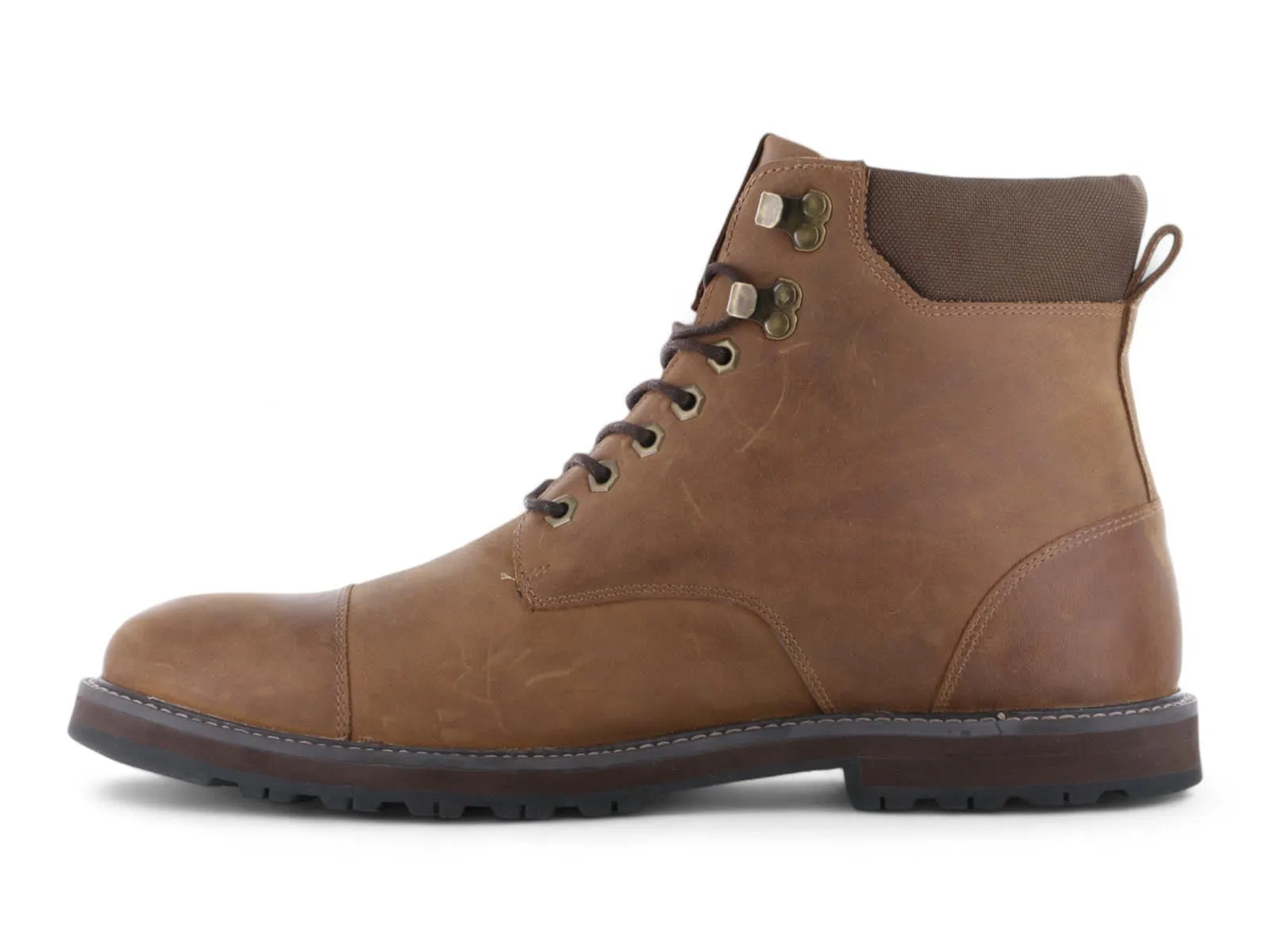 Michael Ellis Woodrow 6" Boot Brown Flexible Comfort Shoes. Shoe Fashion