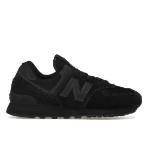 New Balance 574 Triple Black Stability frame