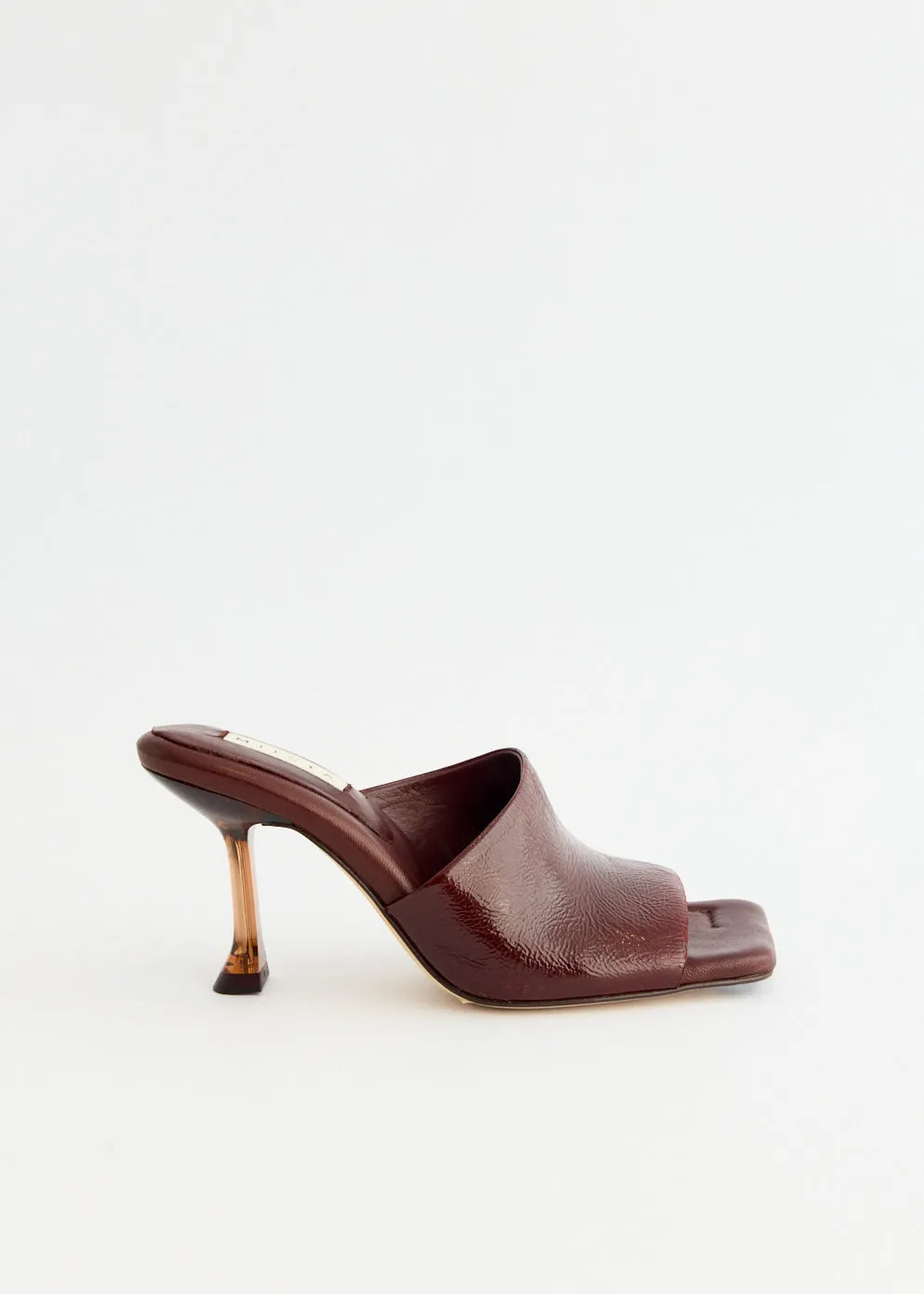 Miri Brown Mules Sandals On The Run