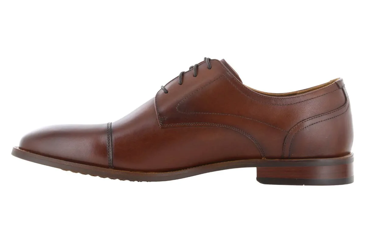 Bespoke Style Skill Shade Florsheim Rucci Cap Toe Oxford Cognac