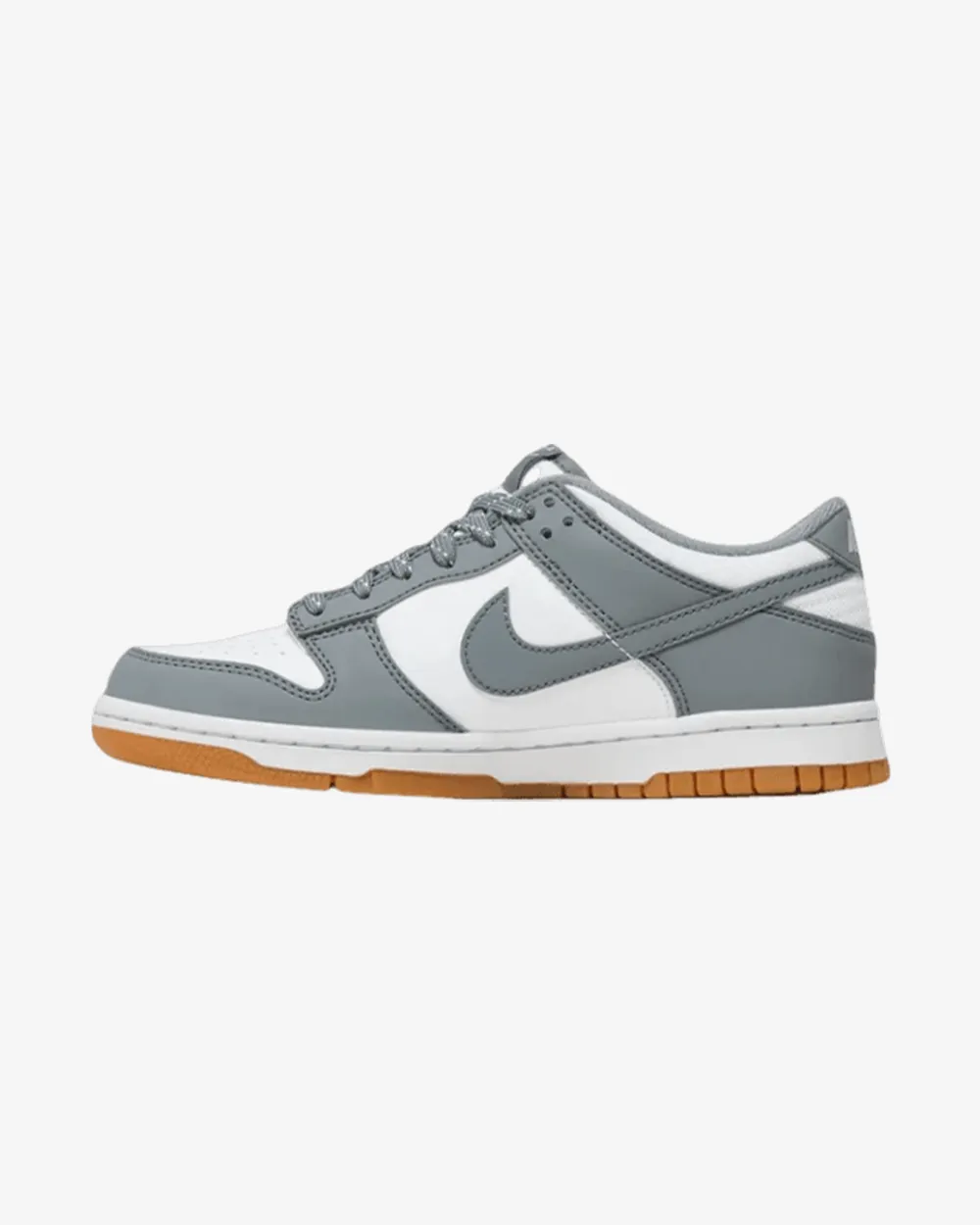 NIKE DUNK LOW REFLECTIVE GREY GS Stair Run Night Run