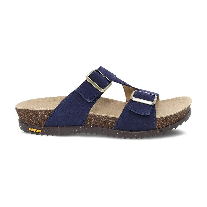 Womens Dansko Dayna in Navy Trendy Beach Footwear