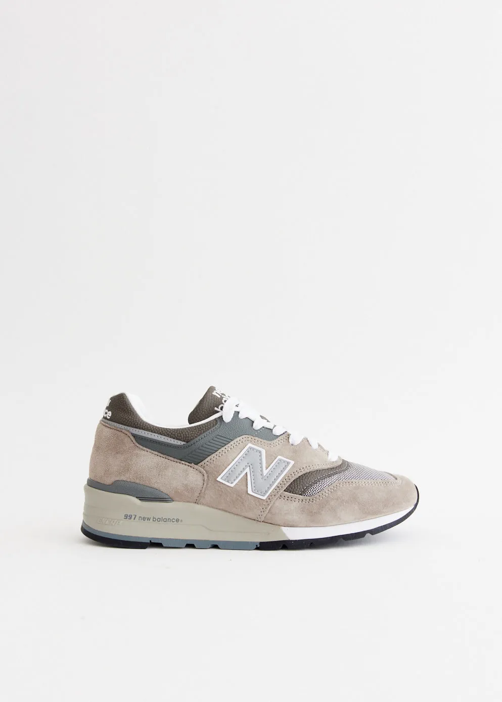 Sturdy Construction MADE in USA 997 'Grey' Sneakers