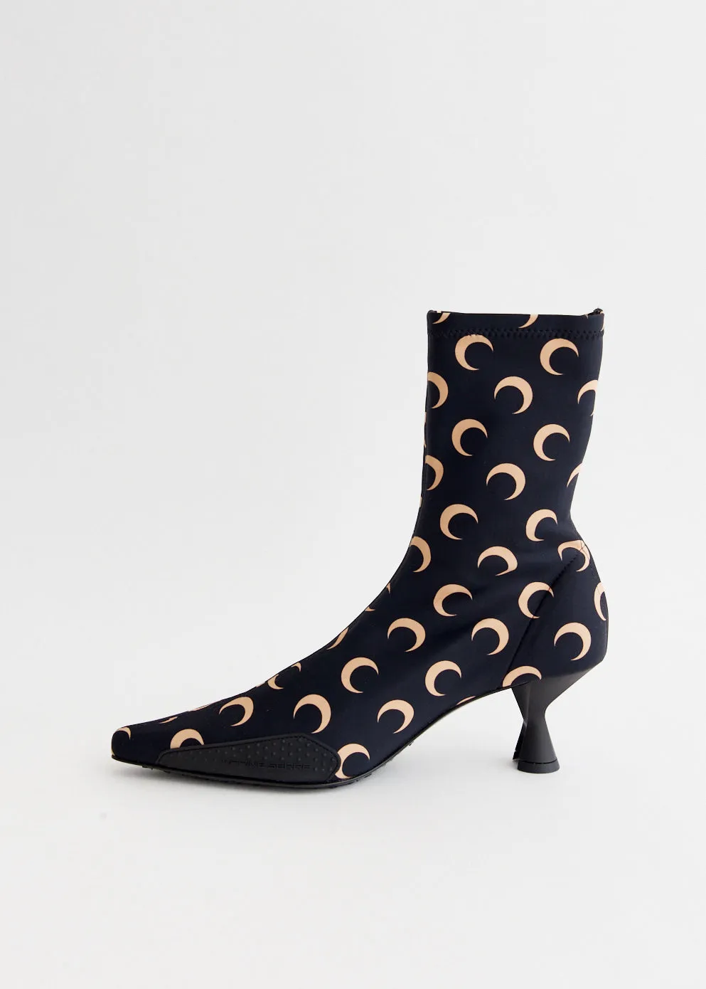 Moon Printed Jersey MS Boots Block Step