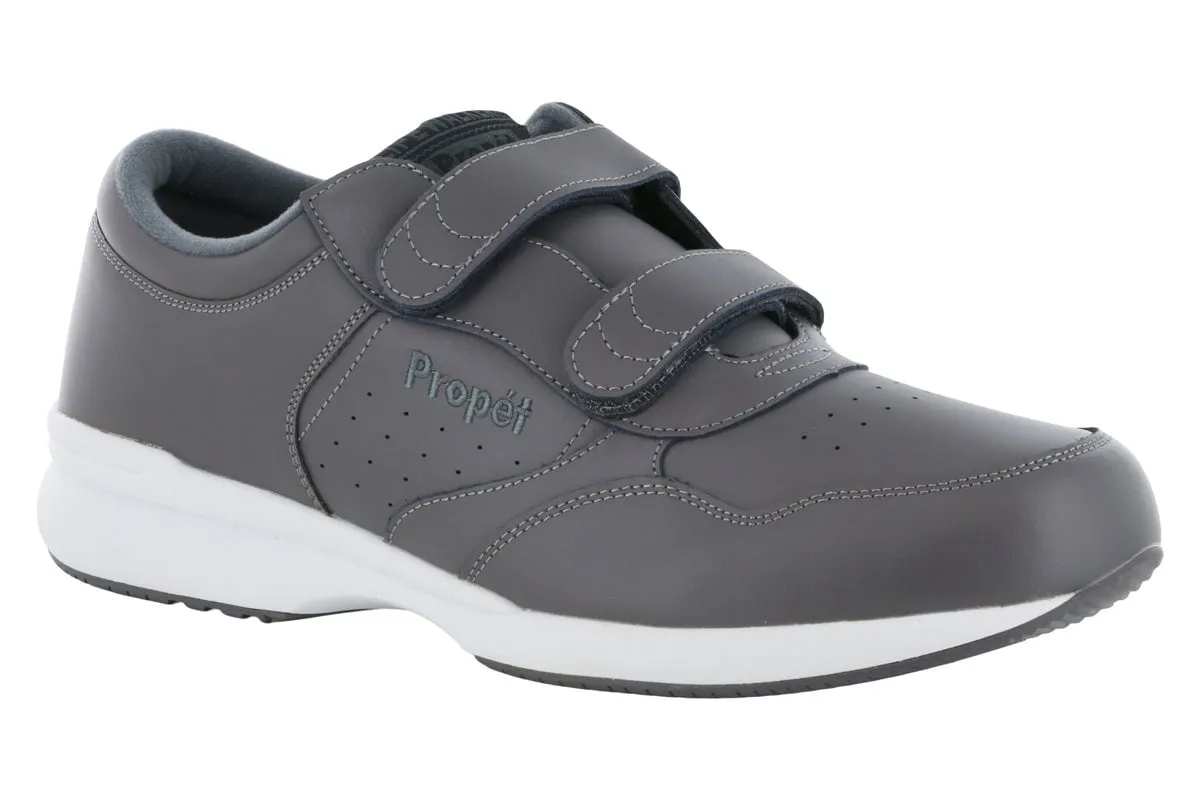 Dust Free Comfort Propet Lifewalker Strap Dark Grey