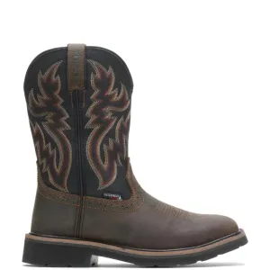 Men's Rancher Waterproof Wellington Work Boot Anti Friction