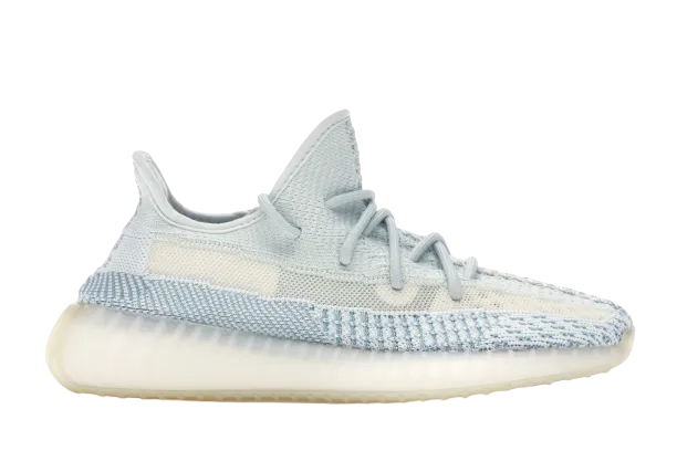 high - top Minimalist Look YZY Boost 350 V2 Cloud White (Non-Reflective)