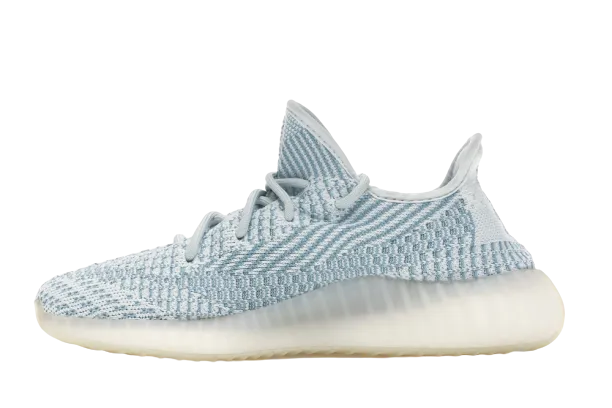 YZY Boost 350 V2 Cloud White (Non-Reflective) foam midsole style