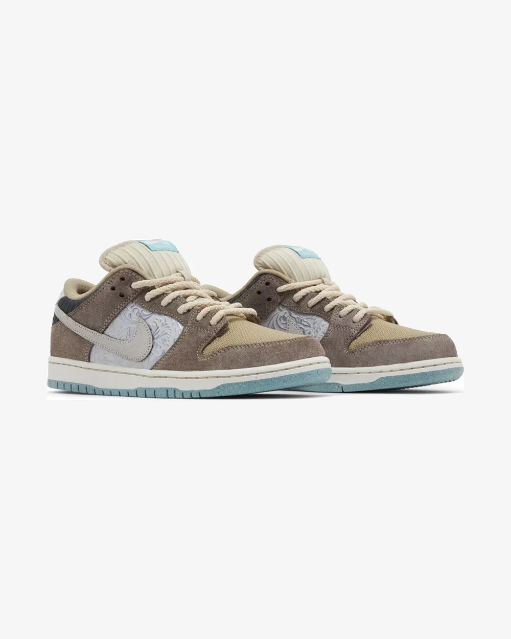 NIKE SB DUNK LOW PRO PRM BIG MONEY SAVINGS Ocean Path Adjustable Fit
