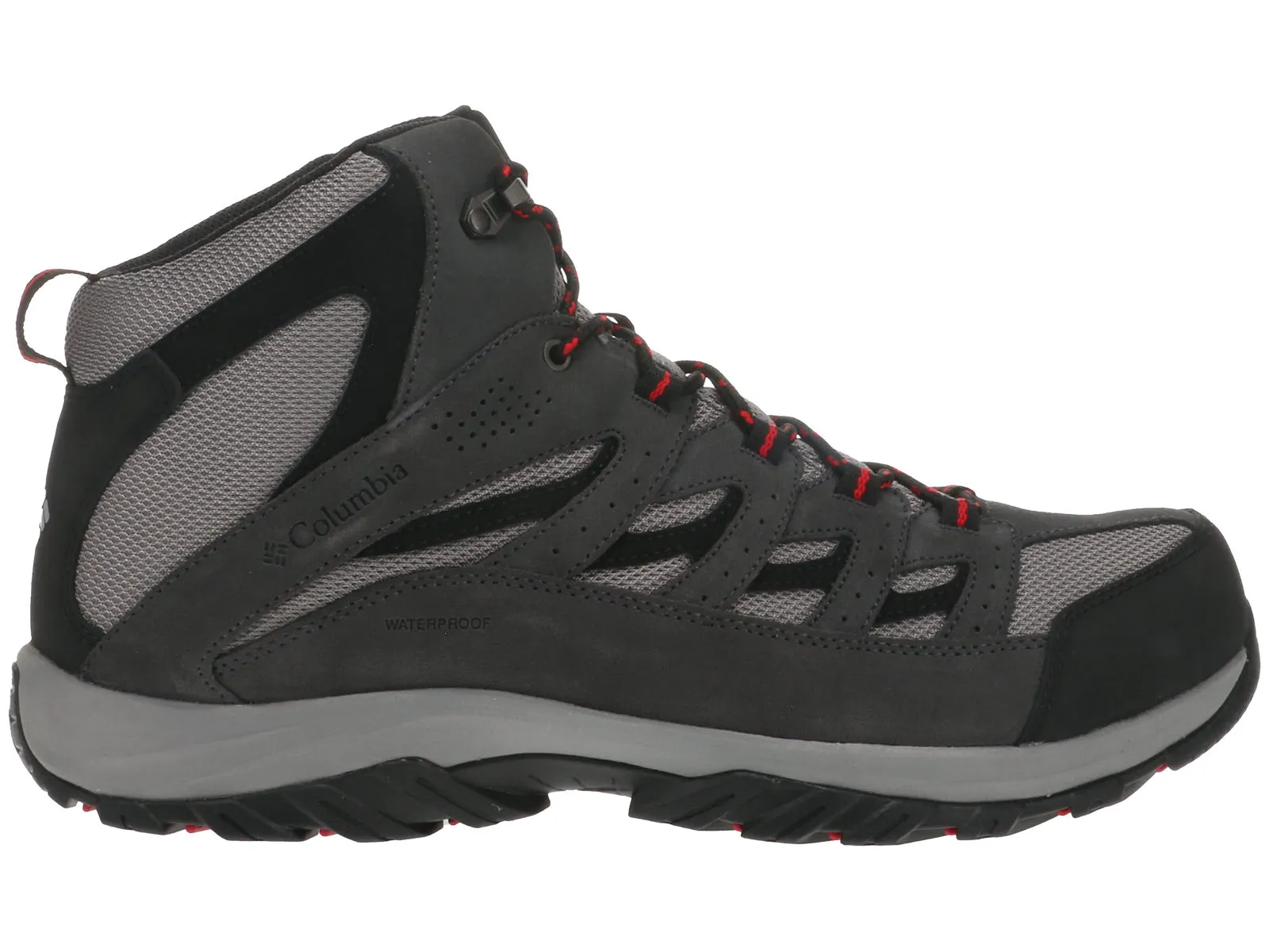 adult style Columbia Crestwood Mid Waterproof Boot Grey