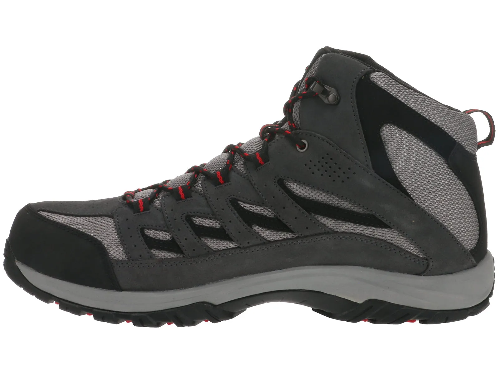 Columbia Crestwood Mid Waterproof Boot Grey Quick Comfort Mesh   lined