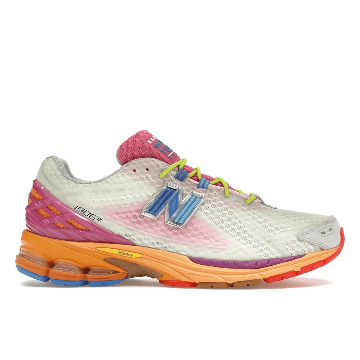 running use with wide toe boxes New Balance 1906R Action Bronson Rosewater