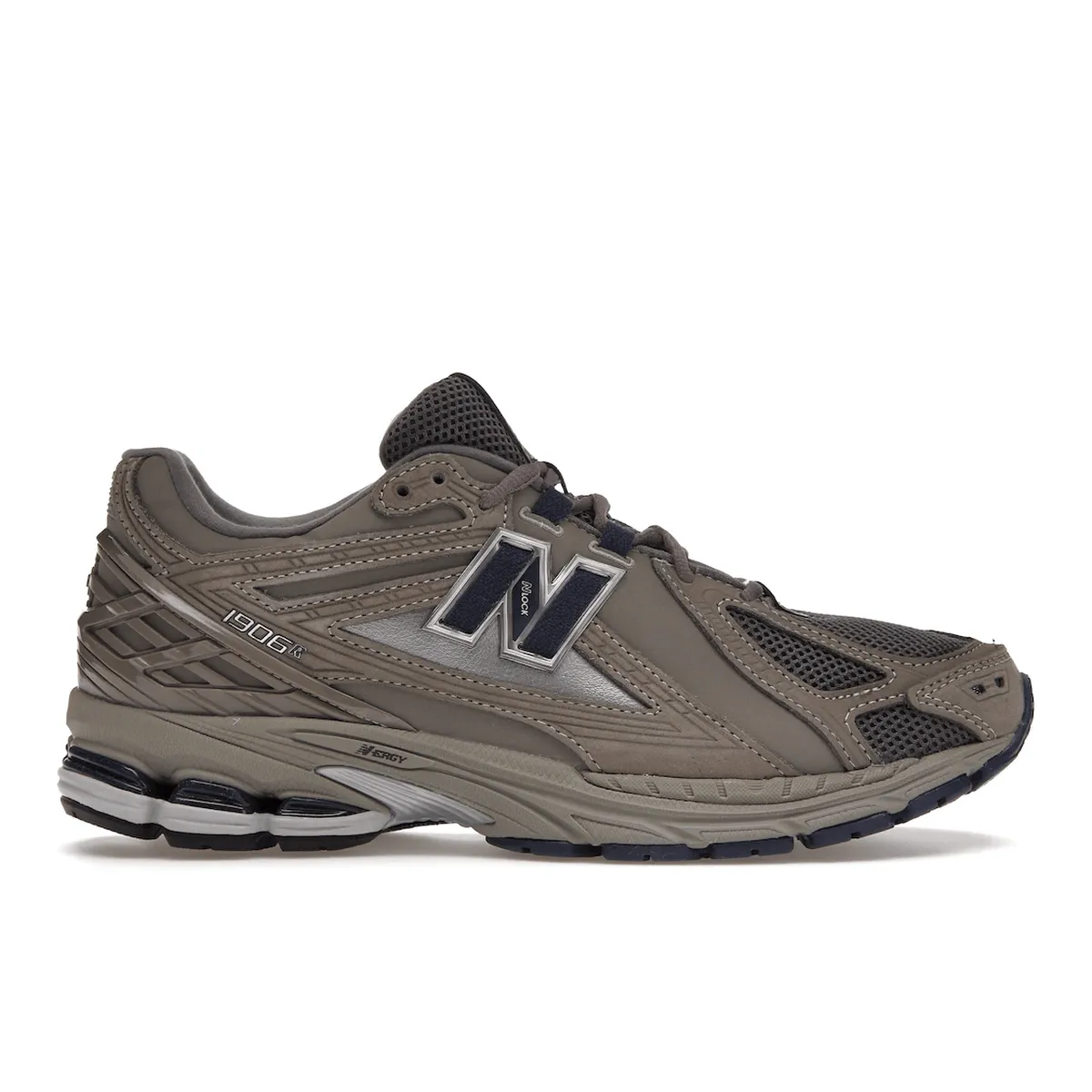 shoe collection improvement padded tongue material New Balance 1906R Grey Indigo