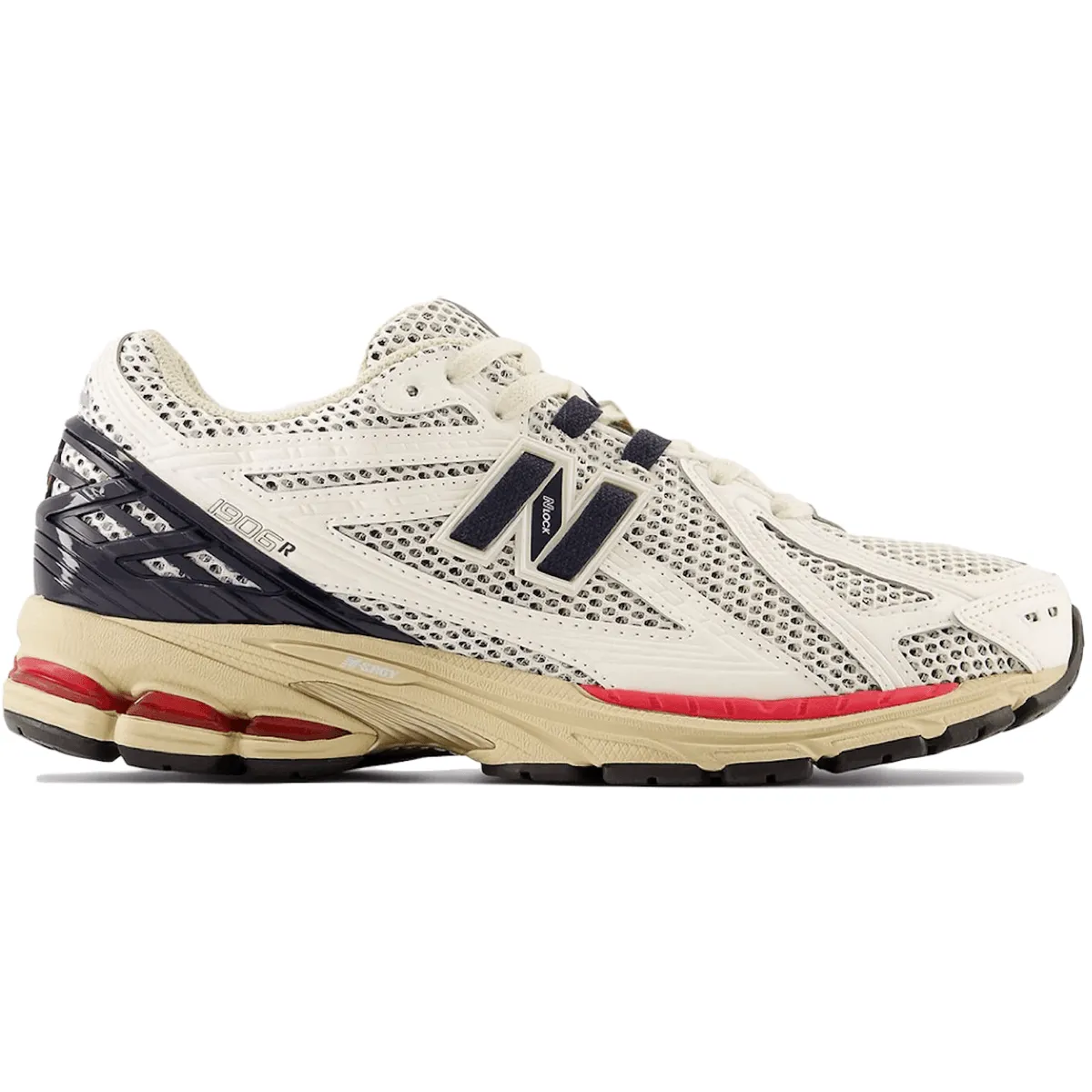 Expanding neutral support New Balance 1906R Sea Salt Eclipse True Red