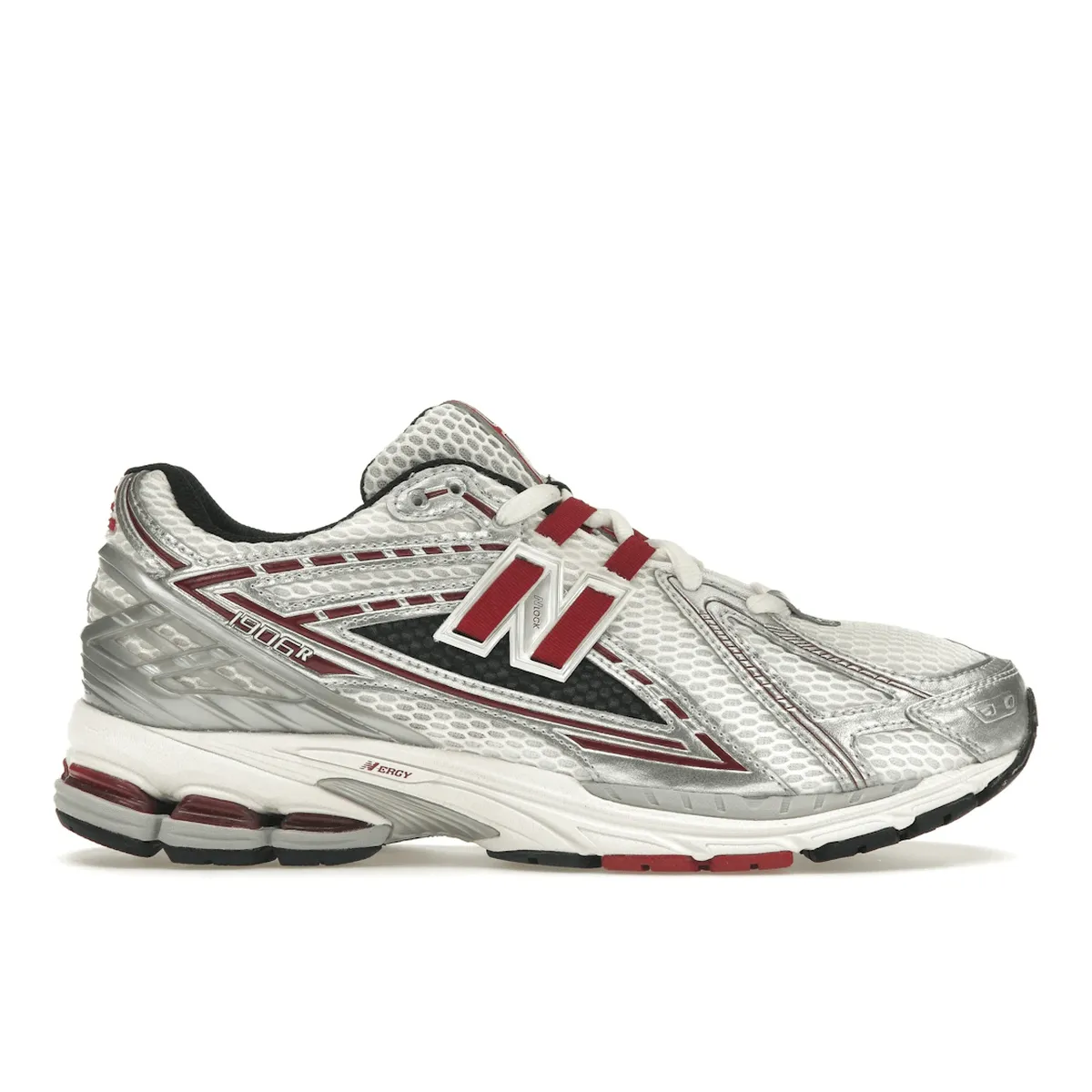 grass material elegant material New Balance 1906R Silver Classic Crimson