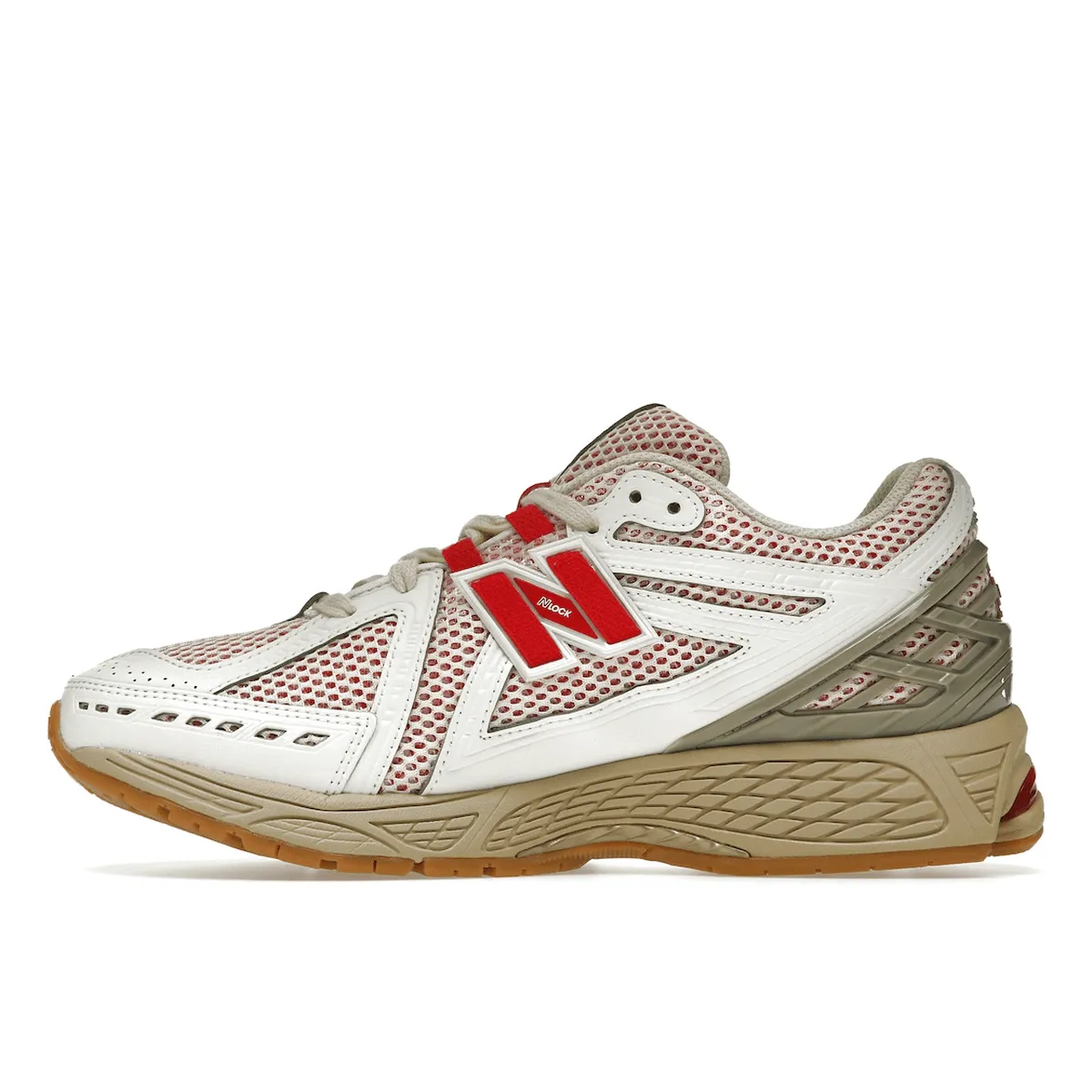 Comfort Fashion shoe value improvement New Balance 1906R White Red