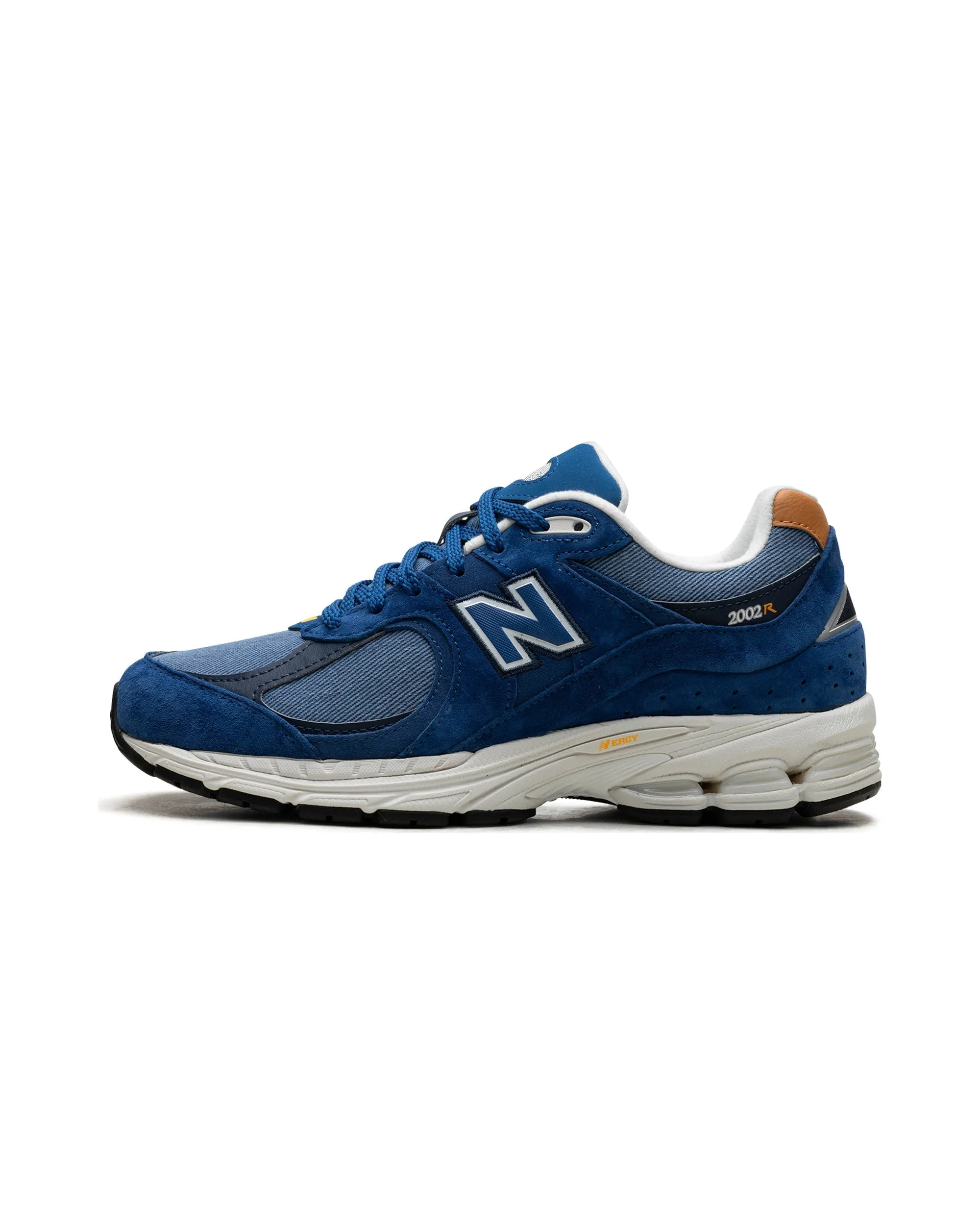 Bendable Heel Counter Energy Focus New Balance 2002R Atlantic Blue Sepia