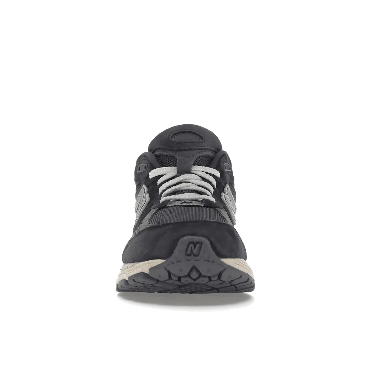 New Balance 2002R Black Dark Grey Fitness Outfit for yoga