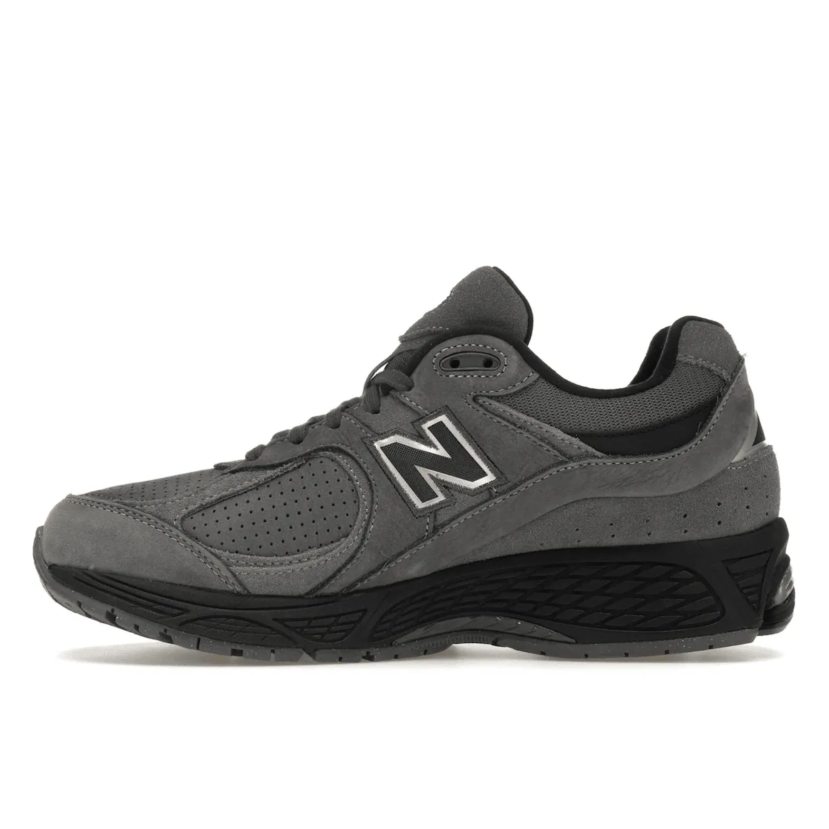 high - top style Comfort Clothing New Balance 2002R Castlerock Black