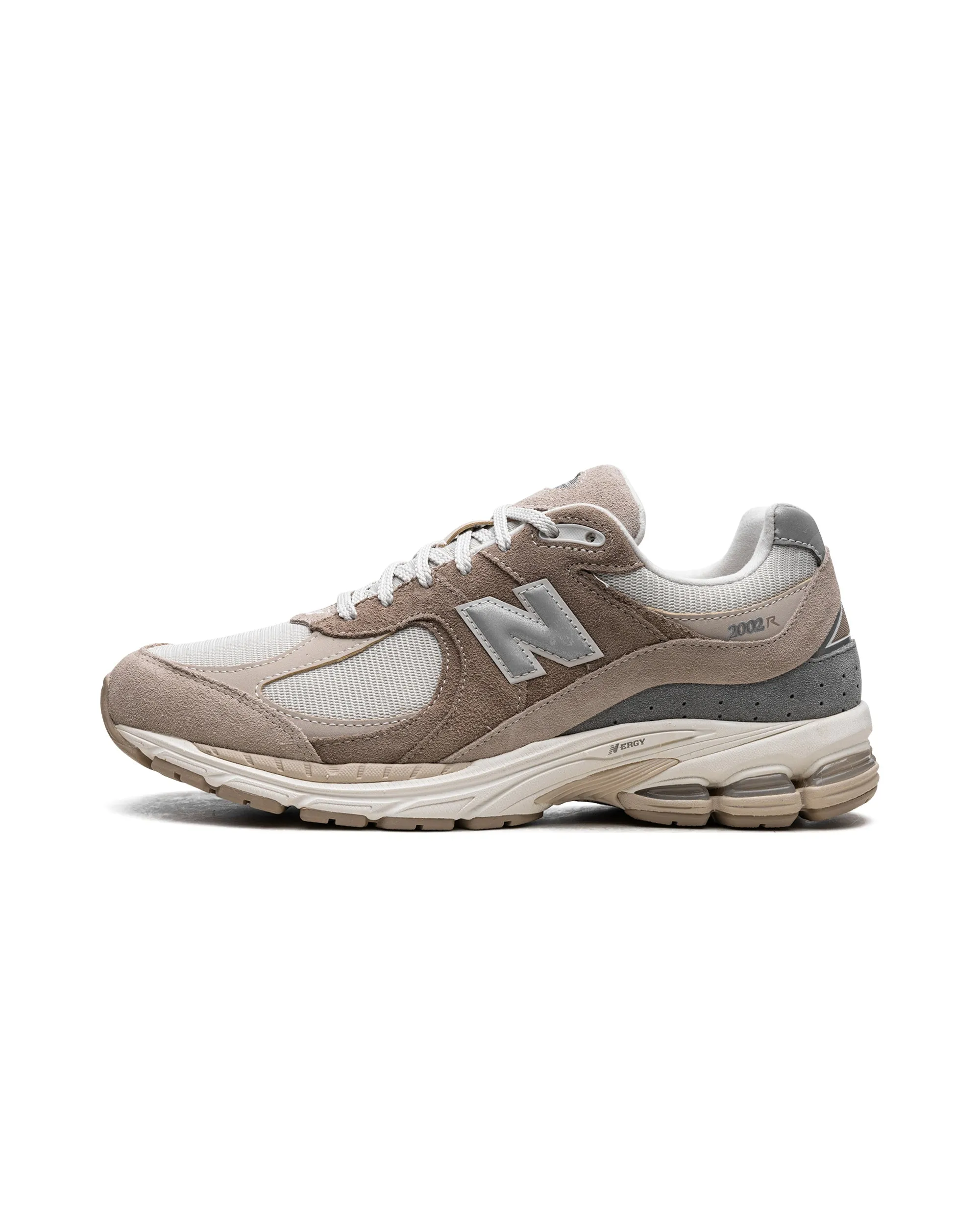 New Balance 2002R Driftwood Sandstone Self Cleaning Tread Distinctive Design