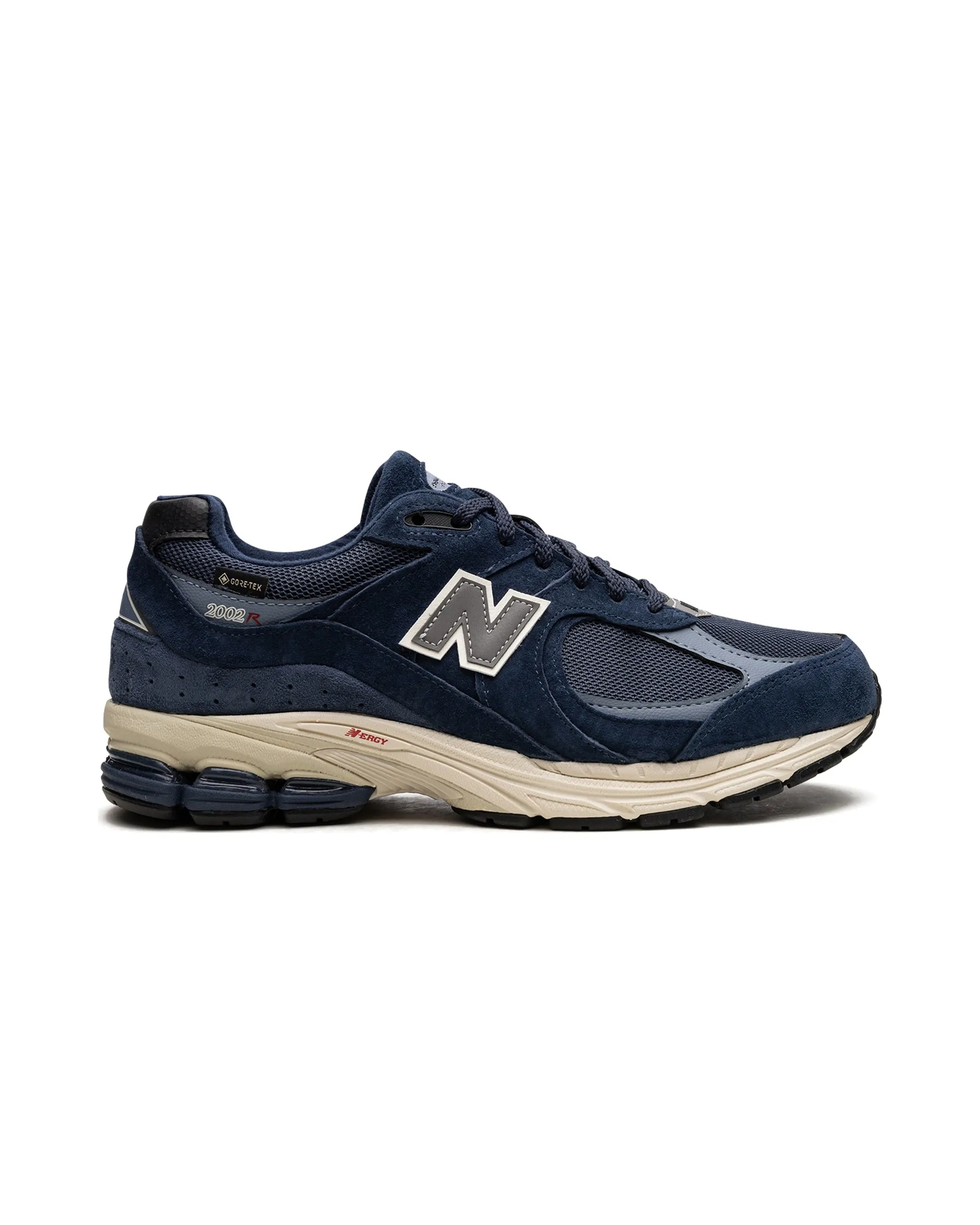 New Balance 2002R Gore-Tex Navy Arctic Grey Ultra grip Sleek Silhouette