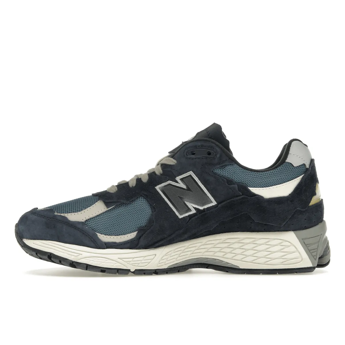 New Balance 2002R Protection Pack Dark Navy Shock Absorbing TPU Vegan Leather