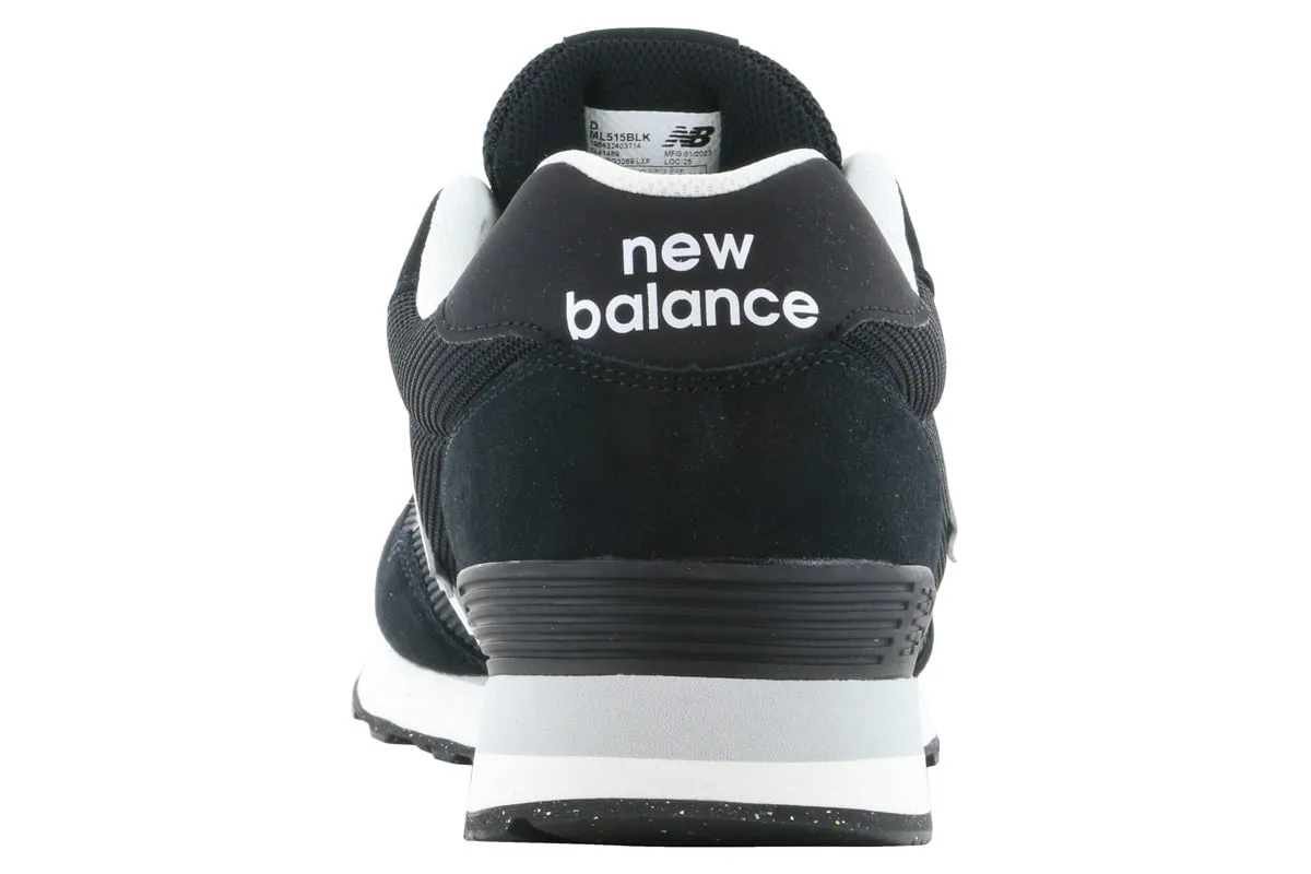 Plush flexibility New Balance 515 Black Classics