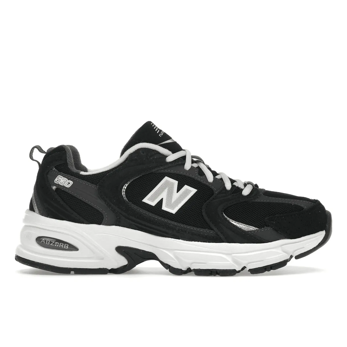New Balance 530 Classic Black Grey SoftInterior